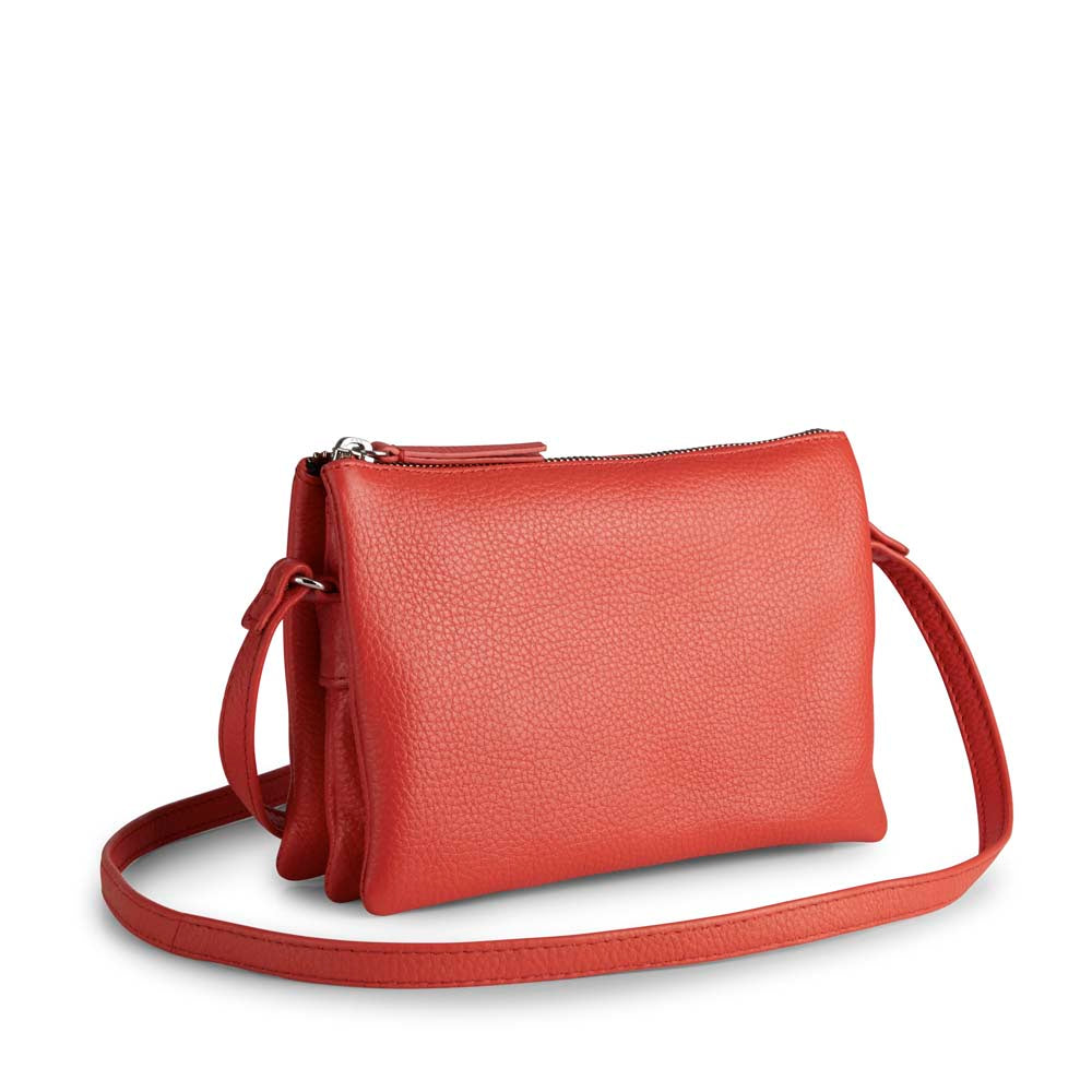 VeraMBG crossbody taske. Grenadine. Læder grain. Markberg