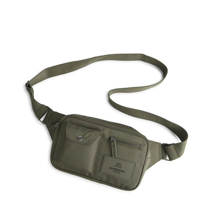 DarlaMBG Gürteltasche für Damen und Herren. Unisex. Monochromes Grün-Olivgrün. Markberg