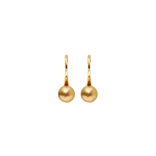 Earring Tabitha Singular. Gold plated. Danish Copenhagen