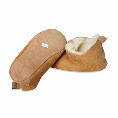 Hjemmesko til mænd og kvinder. 100% lammeskind