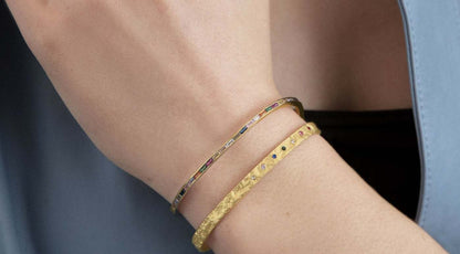 Audrey Rainbow armbånd. Guldbelagt. Dansk Copenhagen