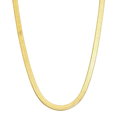 Joy halskæde. Snake Necklace. 18K guld plating