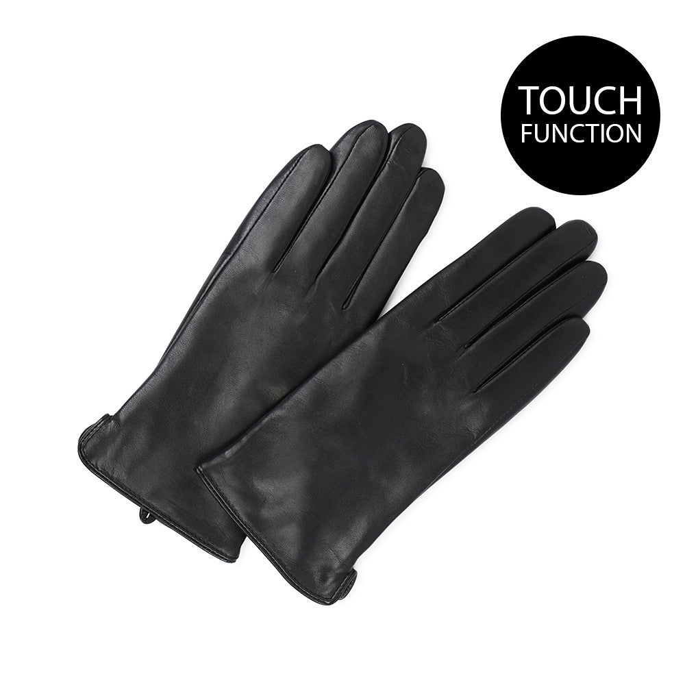 Smilla Glove. Damehandsker. Læderskind. Sort. Markberg